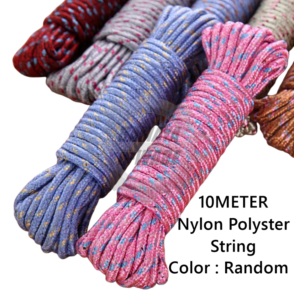 BMY 10M Nylon String. Multi Purpose Nylon String. Rope. Tali Nylon ...