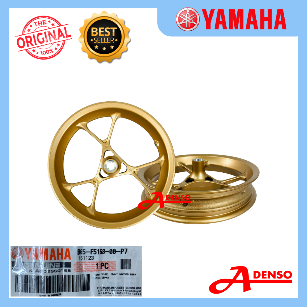 NVX V2 ABS CAST WHEEL FRONT SPORT RIM , DEPAN (YAMAHA100%ORIGINAL) B65 ...