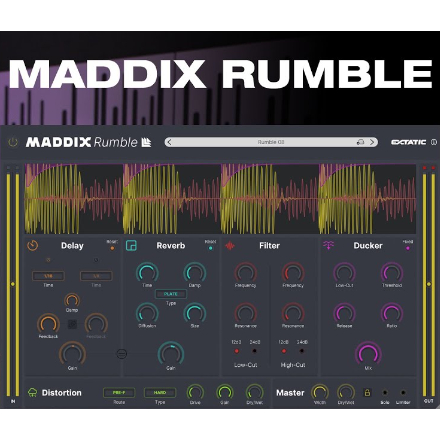 Maddix Rumble v1.0.2 [VST, AAX] (WINDOWS ONLY) | Shopee Malaysia