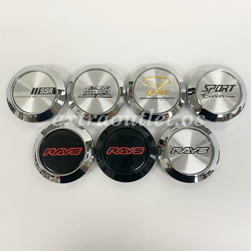 (60MM) 4PCS Wheel Center Rim Cap / Sport Rim Cap Tengah Rim Kereta Cap ...