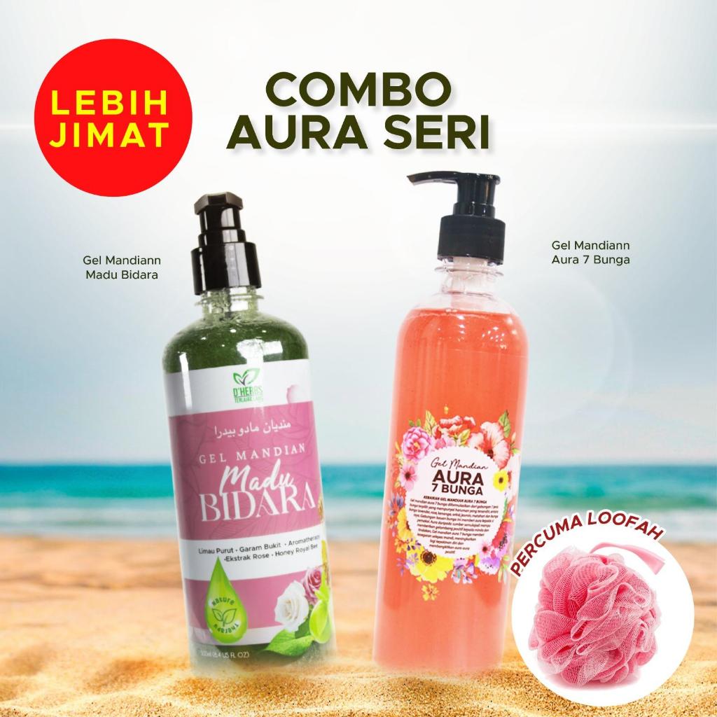 DHERBS SET JIMAT AURA SERI (FREE 1 BATH LOOFAH) | Shopee Malaysia