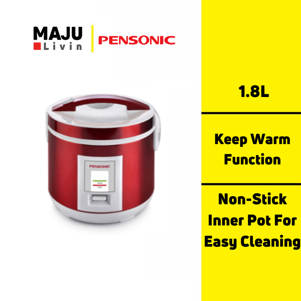 Pensonic Jar Rice Cooker | PSR-1802 | Shopee Malaysia