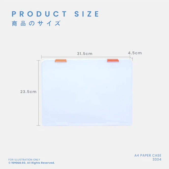 TOYOGO A4 Filing Document Case Paper File Folder Stationery Kids ...
