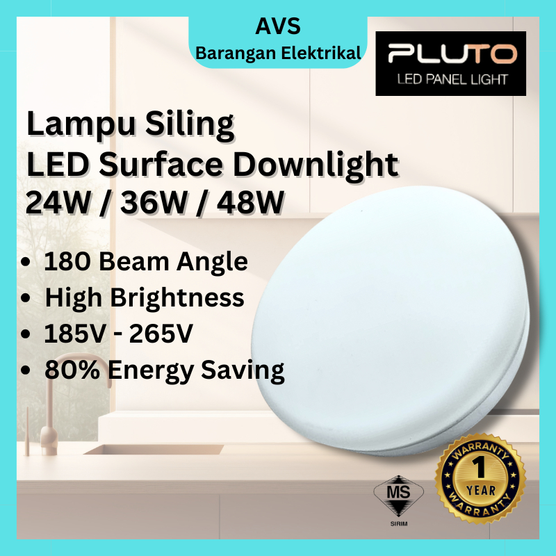 PLUTO 24W 36W 48W LED SURFACE DOWNLIGHT DOWN LIGHT LED CEILING LIGHT ...
