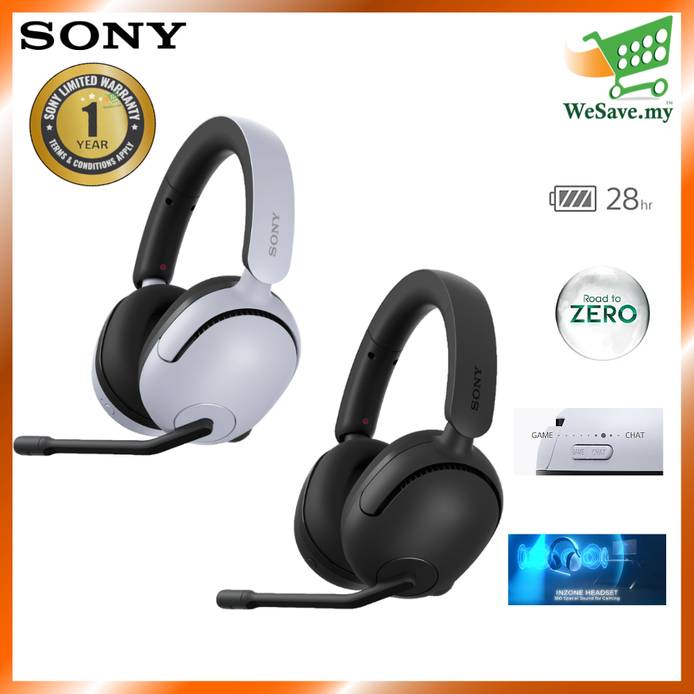 Sony WH-G500 INZONE H5 Wired and Wireless Gaming Headset (Original) 1 ...