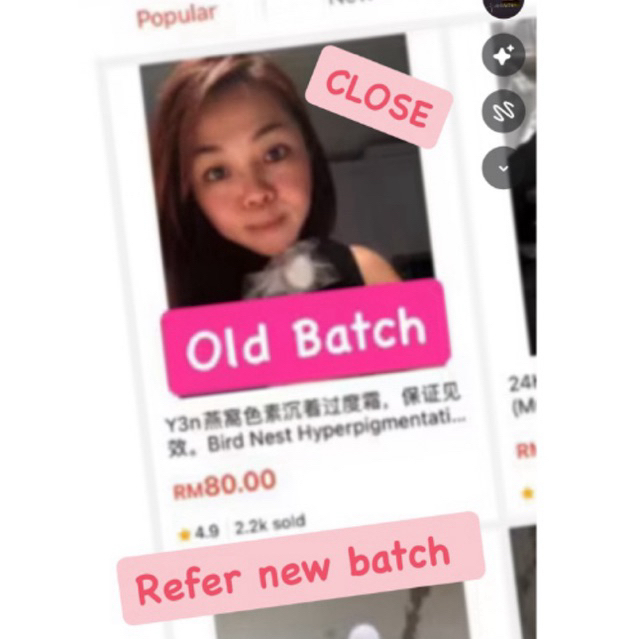 Y3n Bird Nest Powder (New Batch) 祛斑霜 | Shopee Malaysia