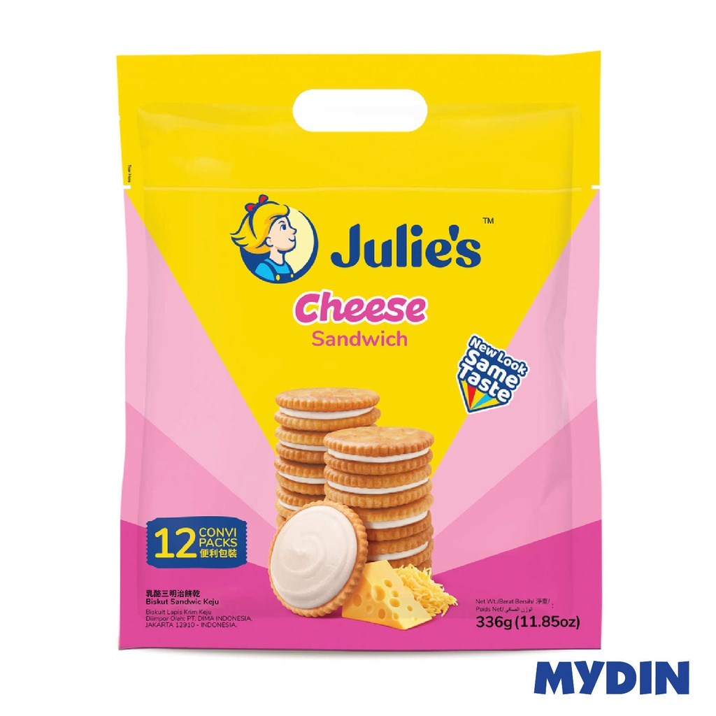 Julie's 12 Convi-Packs Cheese Sandwich (336g) | Shopee Malaysia