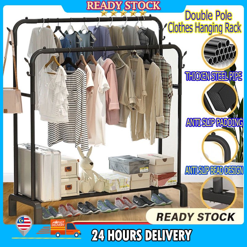 clothes hanging rack - Prices and Promotions - Jul 2026 | Shopee Malaysia