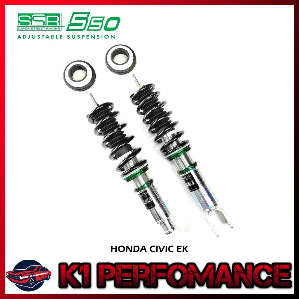 Honda Civic SO4 EK 96-00 - ZerOne SSR550 Hi-Lo Soft Hard Adjustable ...