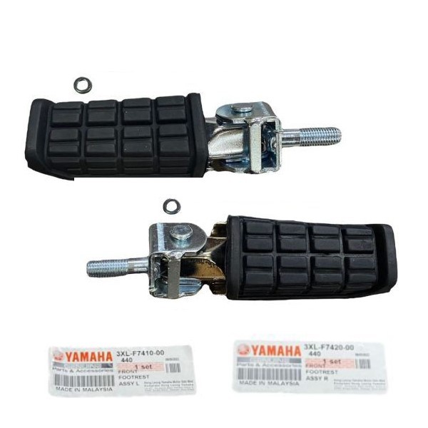 Yamaha RXZ Front Footrest - 3XL-F7410-00 / 3XL-F7420-00 (100% Original ...