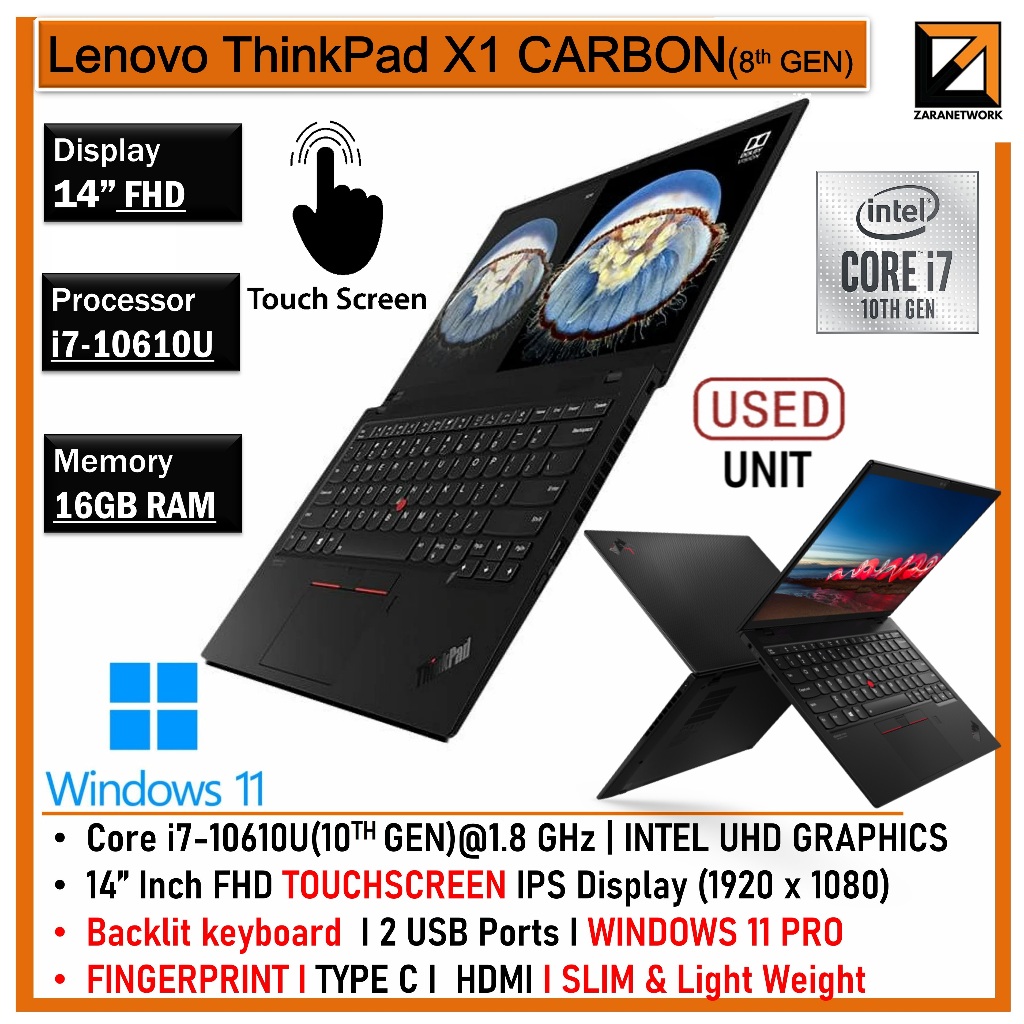 Lenovo ThinkPad X1 許可なく Carbon Core i5 8250U Lenovo ThinkPad X1 許可なく Carbon Core i5 8250U
