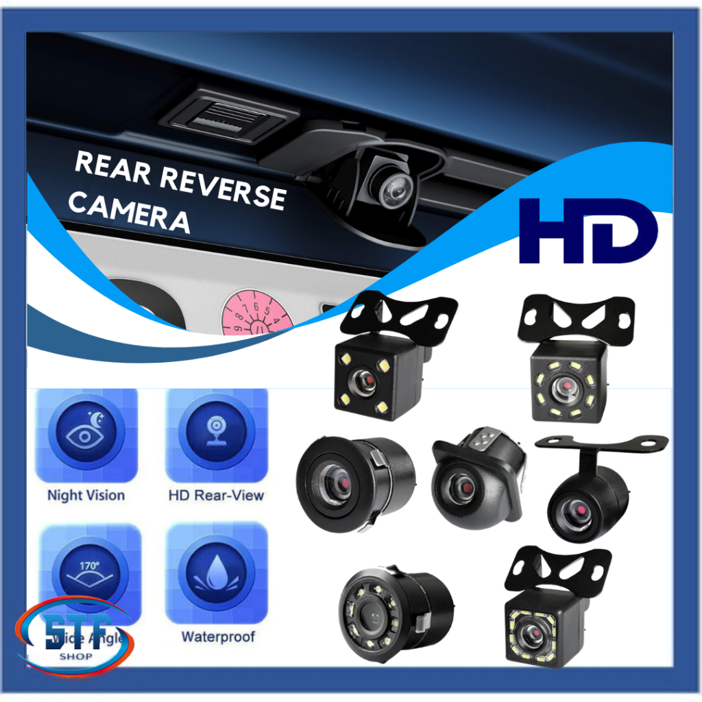 Car Reverse LED Camera Infrared Night Vision HD Lens 170