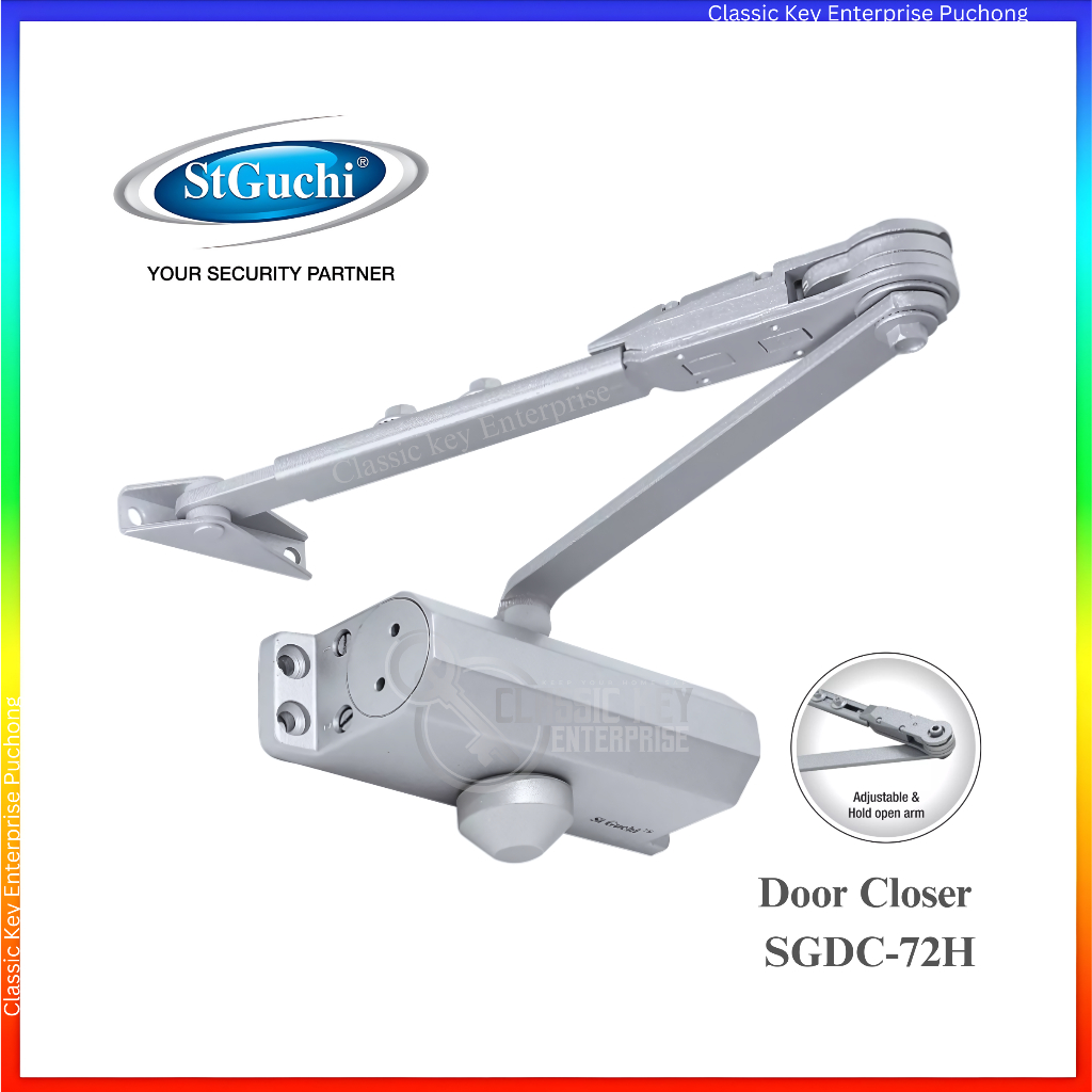 St Guchi Door Closer Model SGDC 51 / SGDC 51-H / SGDC 52 / SGDC 72-H ...