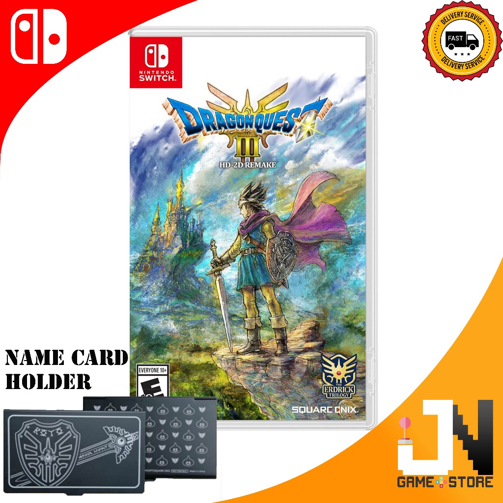 Nintendo Switch Dragon Quest III HD 2D Remake (Asia)(English
