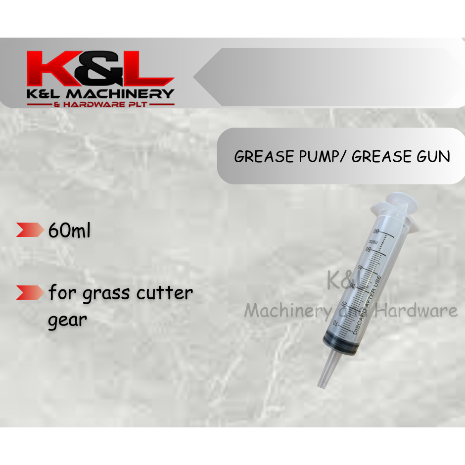 HEAVY DUTY GREASE GUN GREASE PUMP FOR BRUSH CUTTER GREASE | Shopee Malaysia