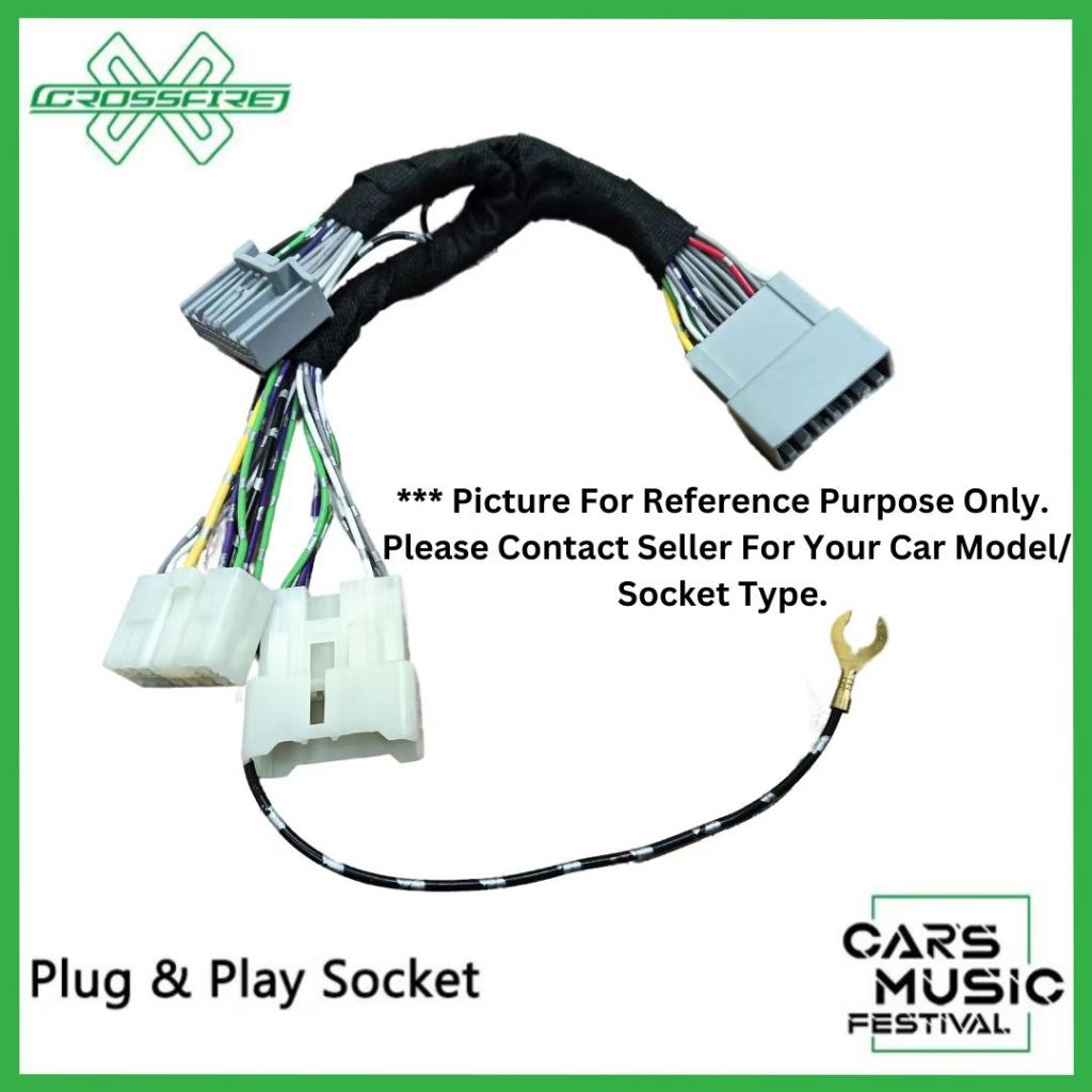 Crossfire DSP Plug & Play Socket | DSP Audio Stereo Installation Kit ...