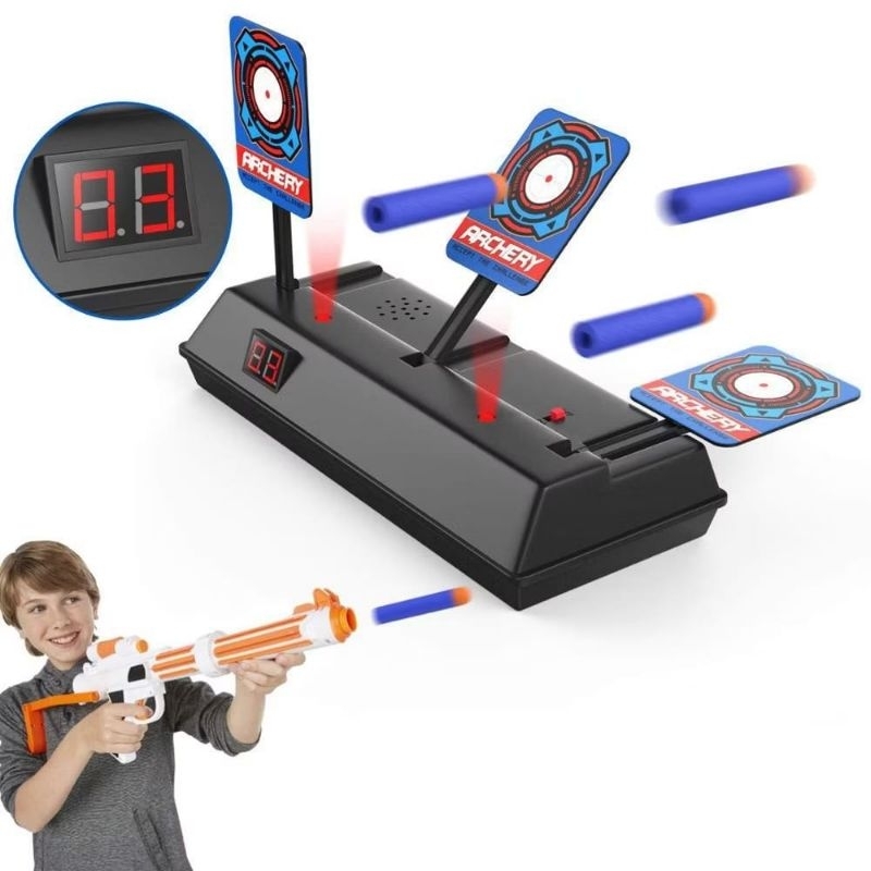 Electronic Scoring Target Automatic Return Electric Target For Shooting ...