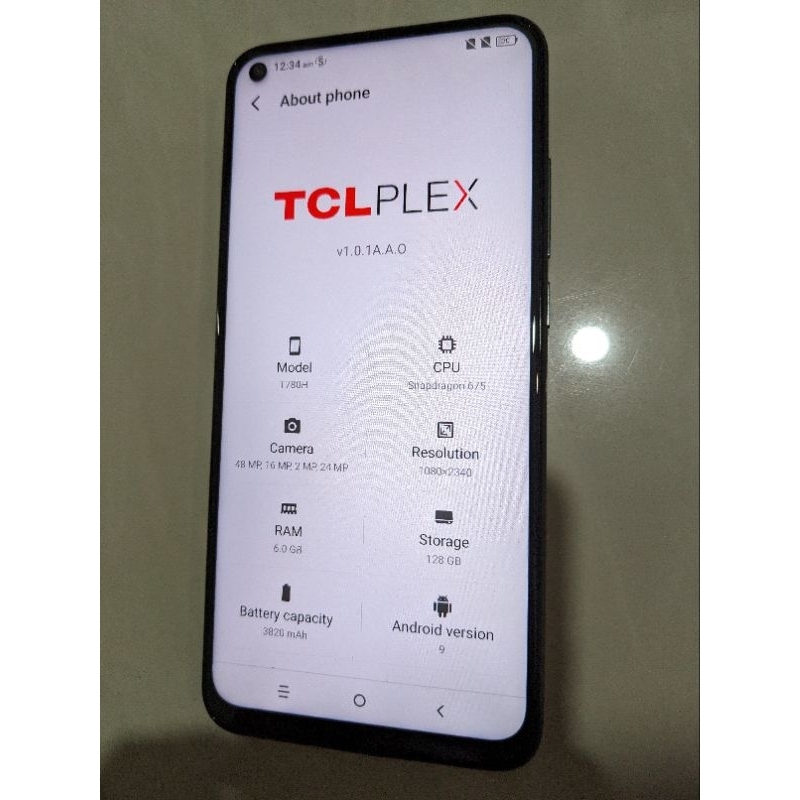 TCL Plex Black 128GB Original Used | Shopee Malaysia