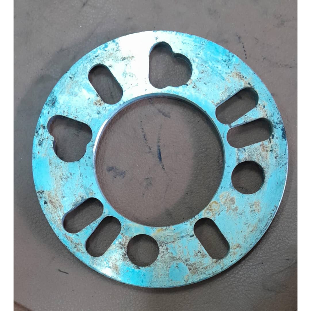 5MM / 7MM WHEEL SPACER SPORT RIM SPACER ( ALLOY ) USED | Shopee Malaysia