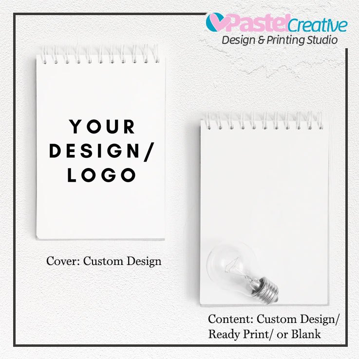 Custom Print Notepad with wire O binding | Shopee Malaysia