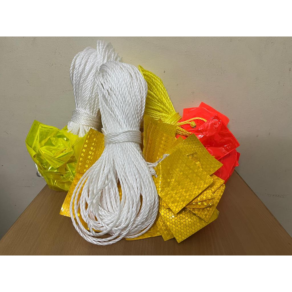 Yellow Hip Delineator 75mmx75mmm Double Side High Intensity Prismatic ...