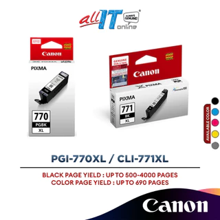 Canon PGI-770XL Ink Cartridge | Canon CLI-771XL Ink Cartridge for Canon MG5770 MG7770 TS5070 TS8070