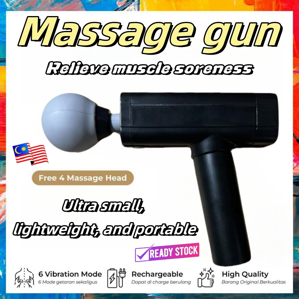 [NEW ARRIVAL]Massage Gun Muscle Relaxation Percussive High Frequency ...