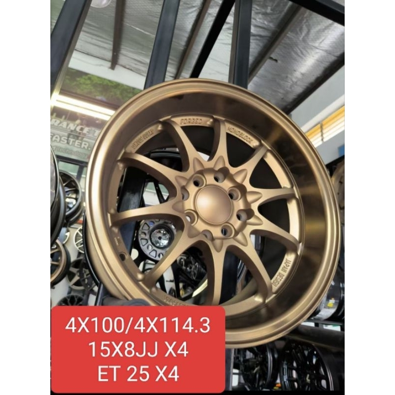 新 NEW SPORT RIM 15 INCH RM1280 CE28 ROTA KELISA MYVI VIOS CITY ( KENA ...