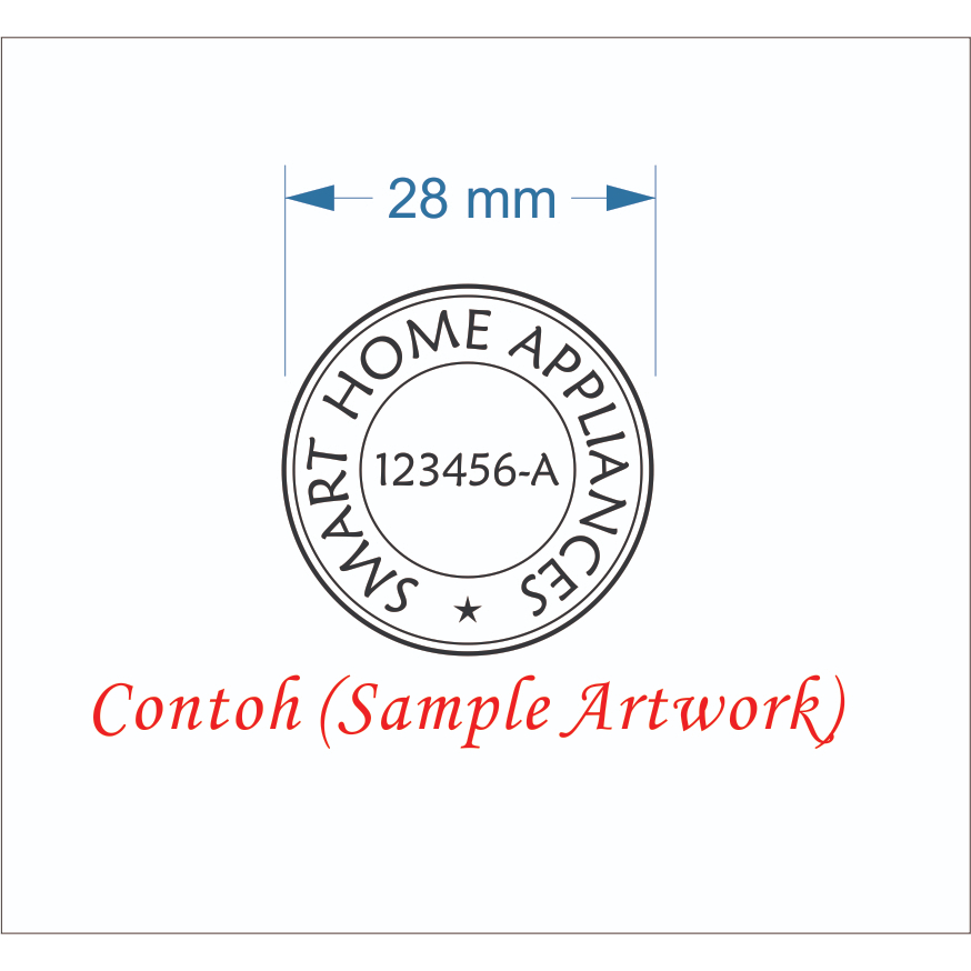 Design layout for Company Stamp / Cop syarikat / Company Round Cop ...