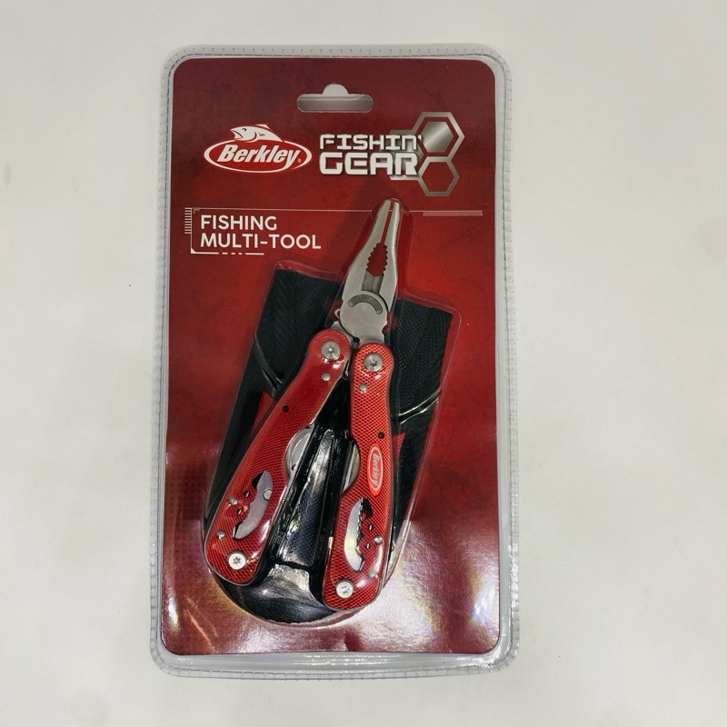 Pince Multi-fonctions De Pêche Berkley Sportfisher Avec étui En Cuir - Occasion - Fabriqué Au Japon