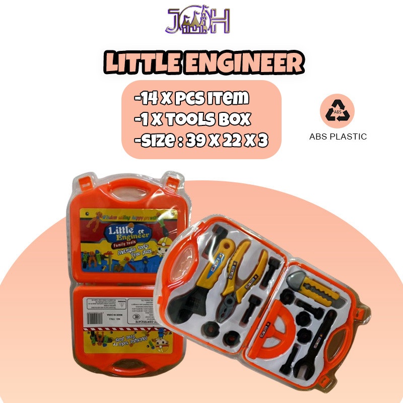 Workshop Tools Set Pretend Play Tool Kit Construction Toys Kids ...