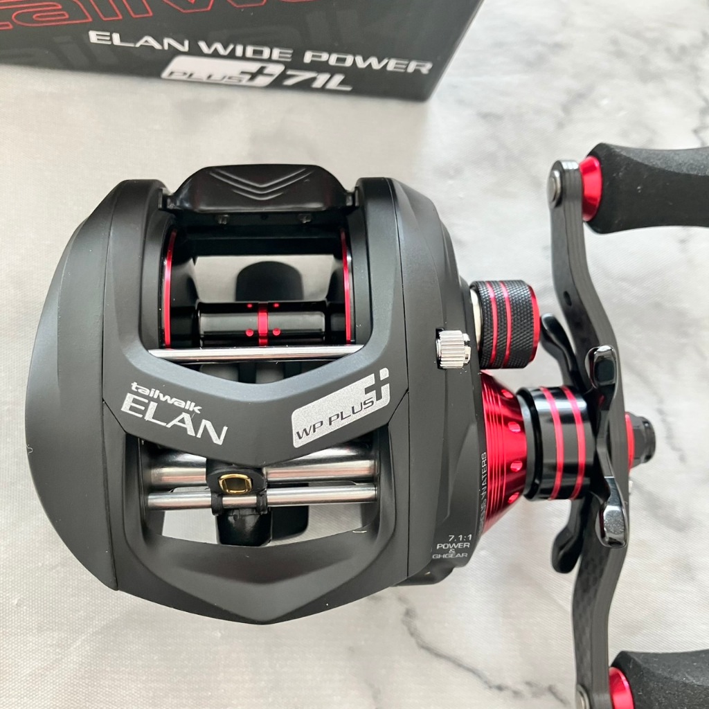 Tailwalk Elan Wide Power Plus Baitcasting Reel | Shopee Malaysia