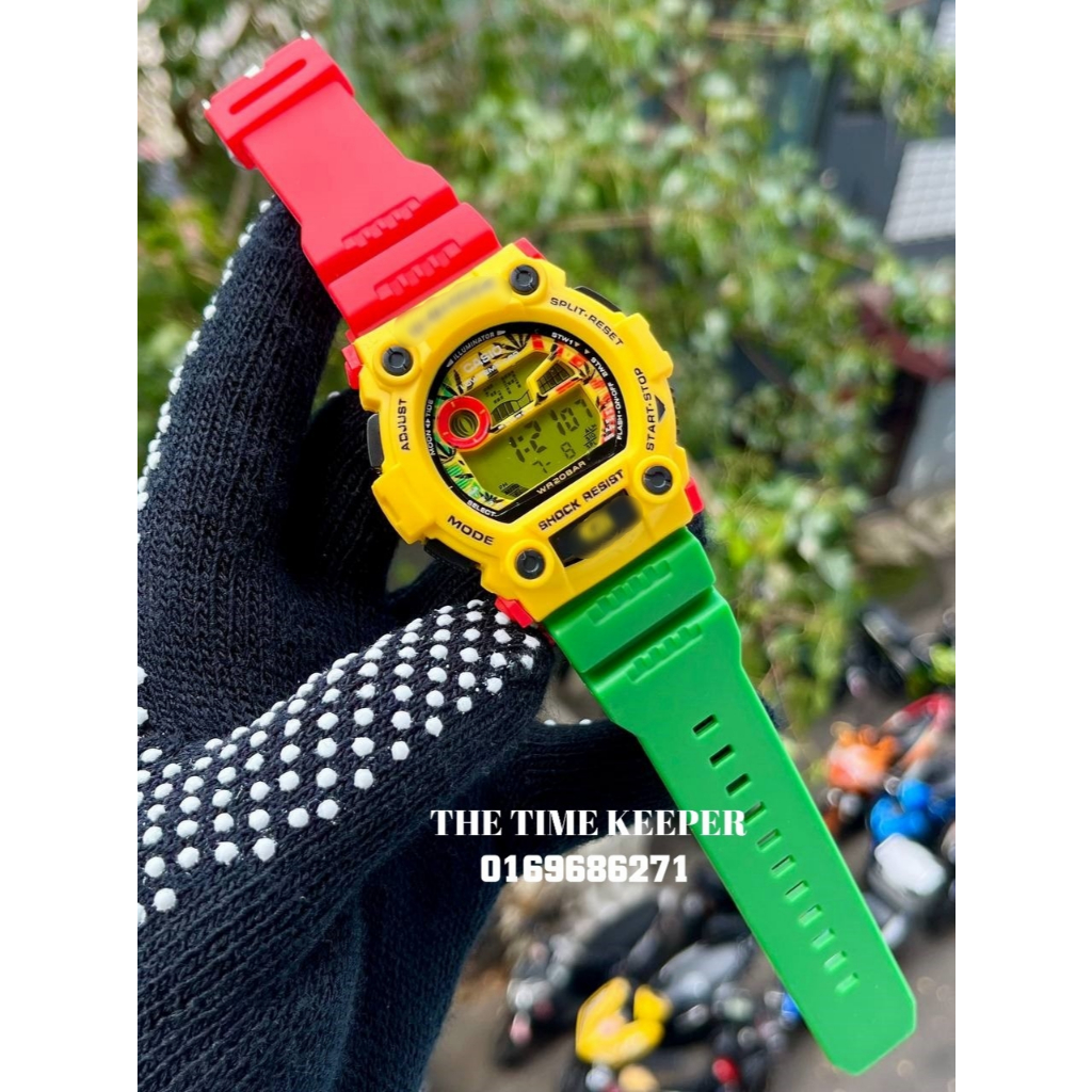 LOCAL STOCK G-shock DARK KNIGHT Petak Hitam DW6900 Sport Men Women