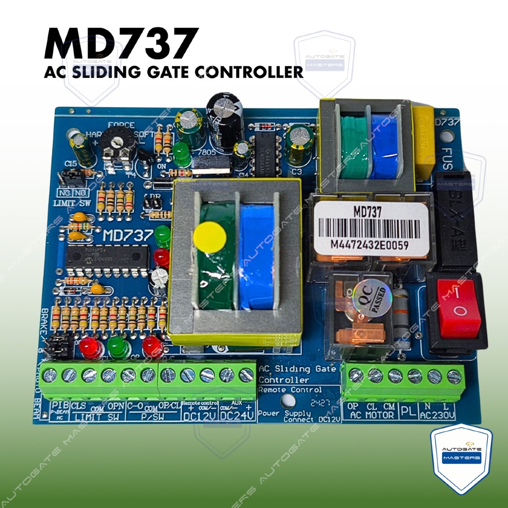 MD737 AC SLIDING GATE controller panel | Shopee Malaysia