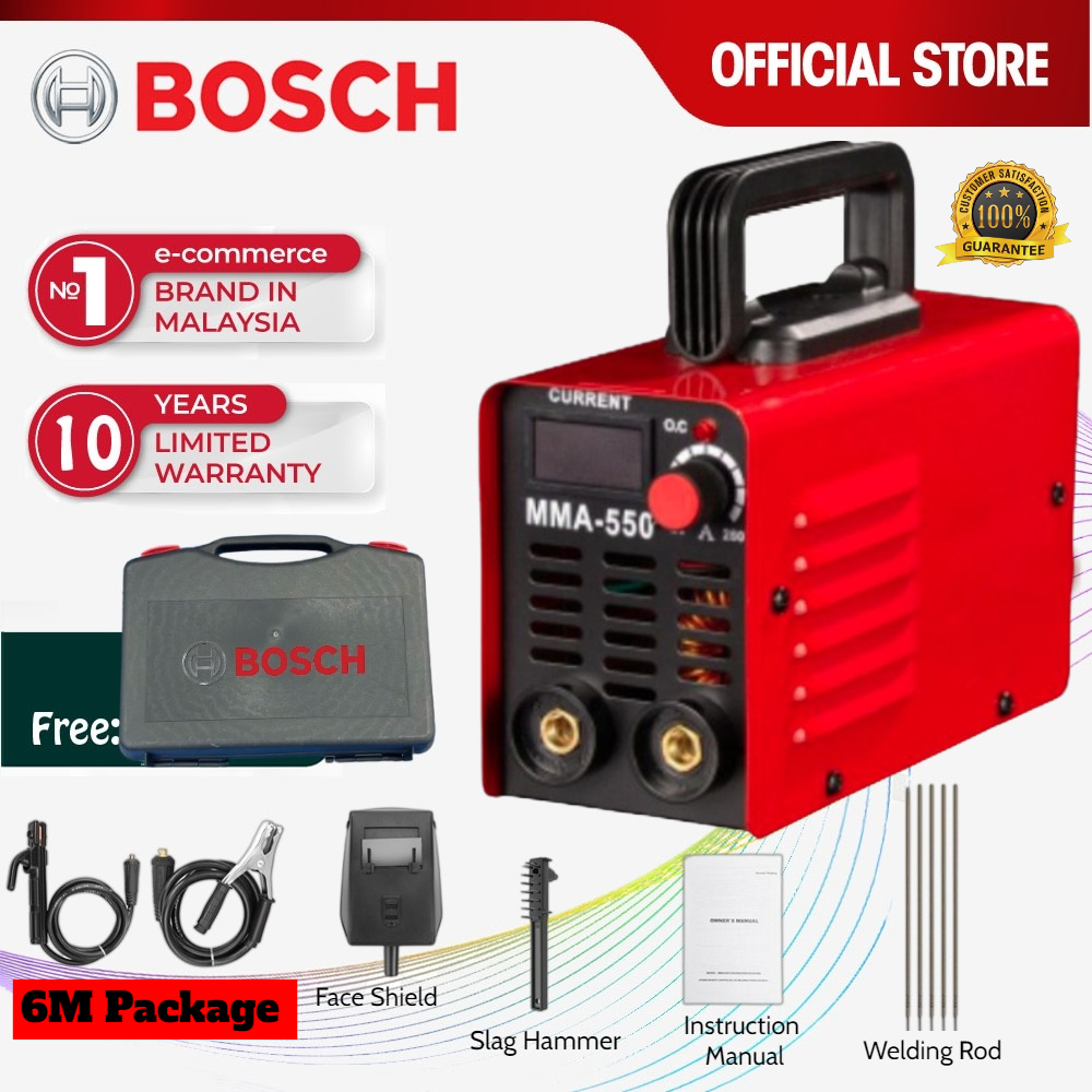 Bosch Inverter Welding Machine MMA 550 Portable Mini MMA Welding ...