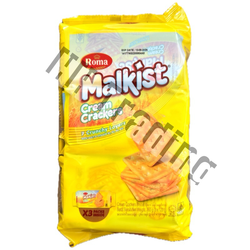 360g ROMA MALKIST CREAM CRACKERS BISCUIT | Shopee Malaysia