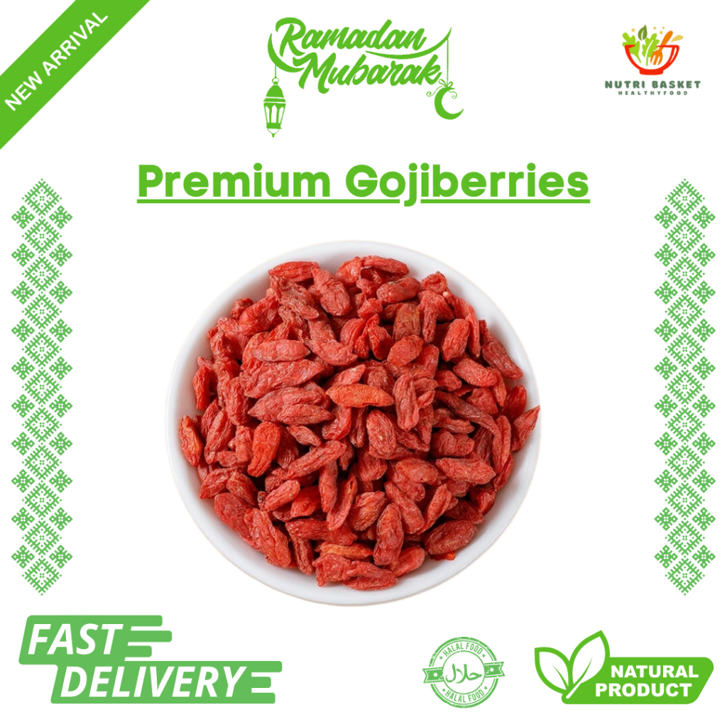 Premium Goji Berry (Big) 枸杞子 (大粒) 300g 500g 1kg | Shopee Malaysia