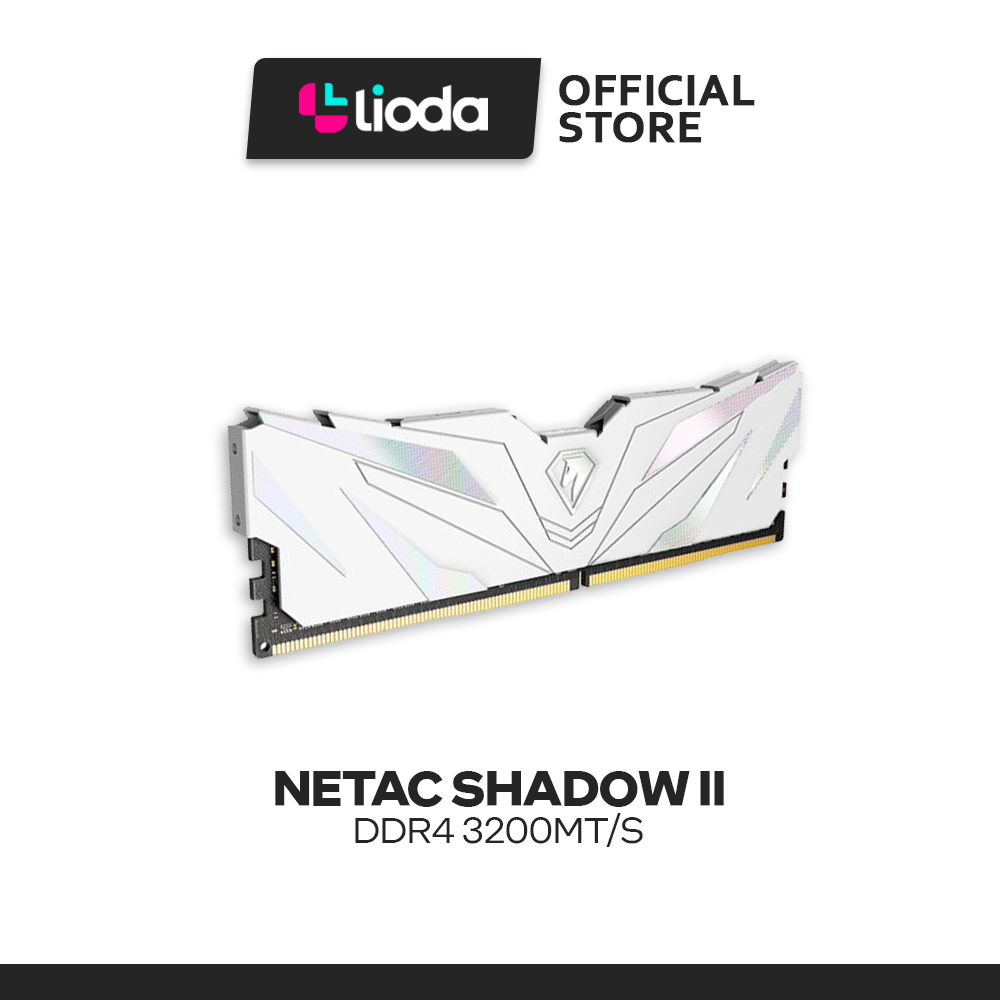 Netac Shadow II White DDR4 3200MHZ Gaming RAM (8GB / 16GB) | Shopee ...