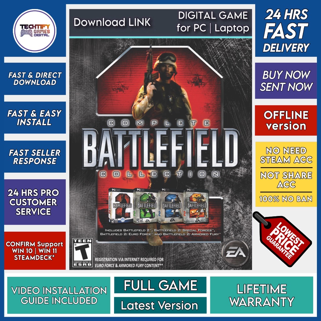 [PC Game] Battlefield 2 Complete Collection - Offline [Fast Download ...