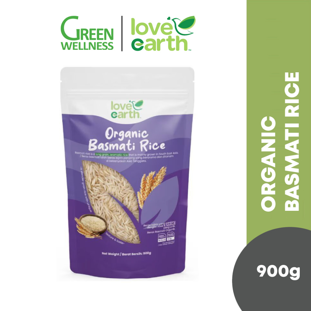 Love Earth Low GI Basmati Rice - 900g | Shopee Malaysia