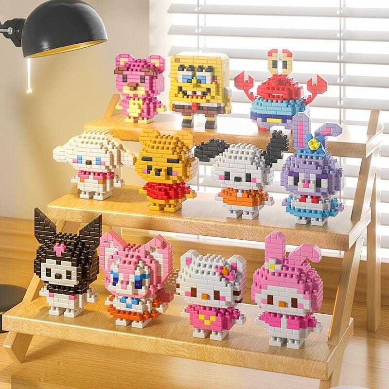 Building Blocks Nano Blocks Lego Nano Block Cartoon DIY Mini