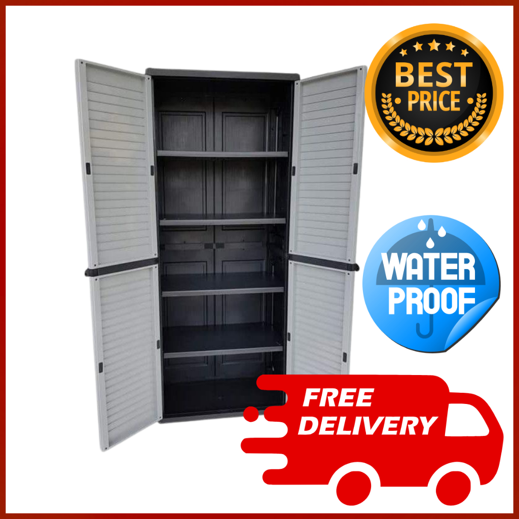 WE Optimus Wardrobe Plastic Outdoor Waterproof Organizer Storage Home ...