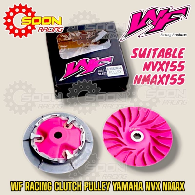 WF RACING NVX NMAX FRONT PULLEY YAMAHA AEROX 155 NVX155 NMAX155 ...