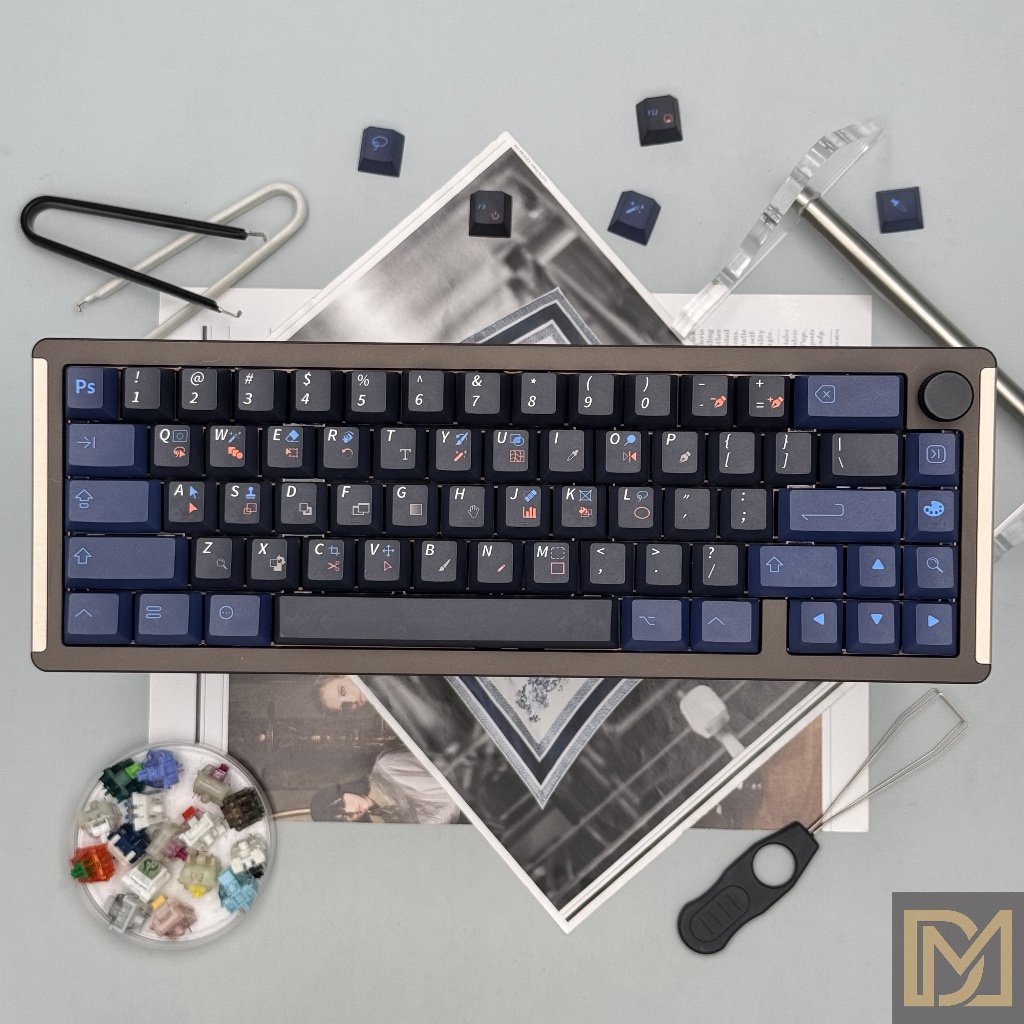 [LOCAL STOCK] Adobe Photoshop Keycap PBT Cherry Profile Dye Sub Keycaps ...