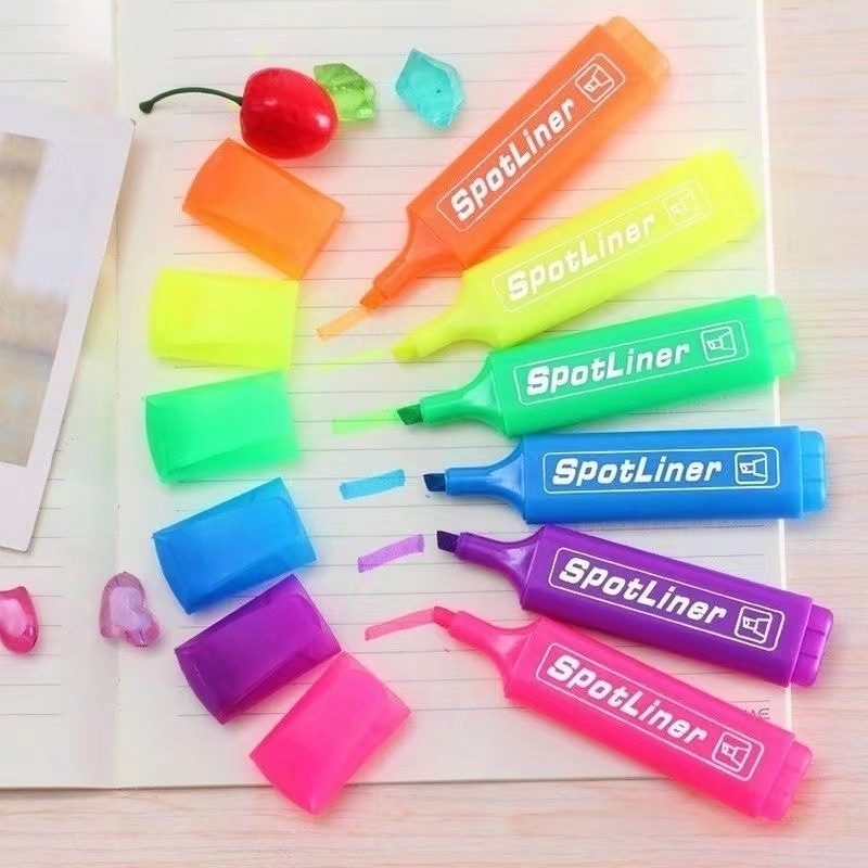 Point Liner ColorPen Art Highlighter / Fluorescent Highlighter Office ...
