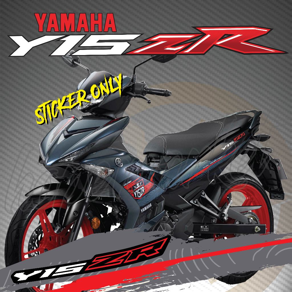 STRIPE MOTOR YAMAHA Y15 Y15ZR 2024 DESIGN (97) A-CLASS CUSTOM STICKER ...