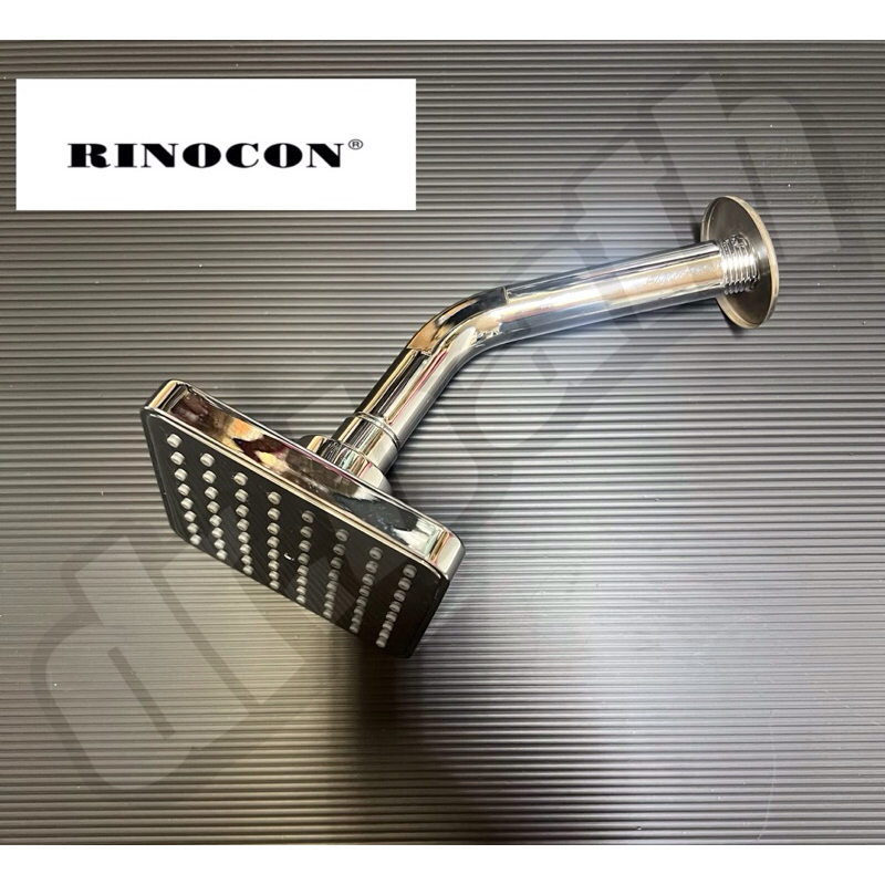 RINOCON 4” ABS Square Shower Rose ~ Chrome c/w PVC Arm | Shopee Malaysia