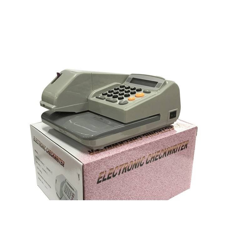 Mesin Pencetak Cek Multi Currency Cheque writer Machine Checkwriter ...