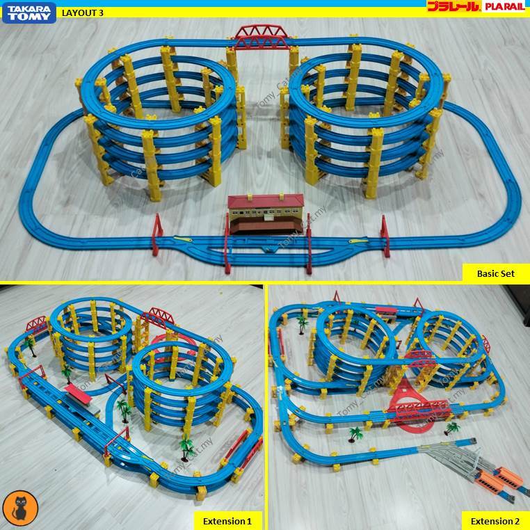 (PRELOVED) Mainan Keretapi Takara Tomy Plarail Railway Layout | Shopee ...
