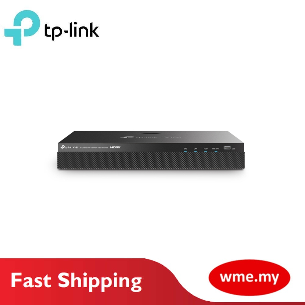 TP-Link VIGI NVR2016H-16P 16 Channel PoE+ Network Video Recorder ...